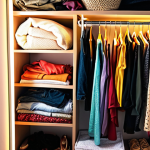 **Image Prompt:** A brightly lit, overflowing wardrobe/closet with a diverse collection of clothes in various styles and colors. Some clothes are spilling out. Hands are reaching in to sort through the items. Focus on creating a sense of abundance and perhaps a slightly overwhelming feeling of clutter, emphasizing the "before" scenario of decluttering. Style: Realistic, slightly warm lighting.